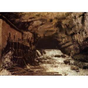  Hand Made Oil Reproduction   Gustave Courbet   32 x 24 