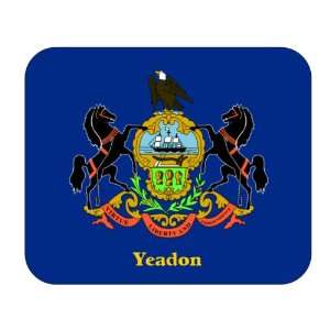  US State Flag   Yeadon, Pennsylvania (PA) Mouse Pad 