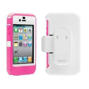   OTTERBOX Defender Case For iPhone 4 4S 4GS Pink/White 