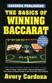 basics of winning baccarat avery cardoza paperback $ 4 95