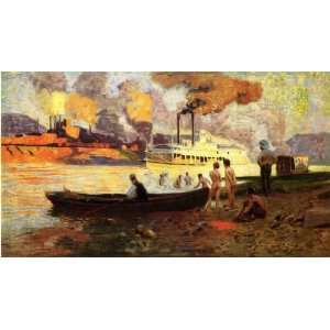   or Labels Art Anschutz Thomas P Steamboat on the Ohio