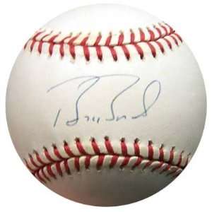  Autographed Barry Bonds Ball   NL PSA DNA #J78866 Sports 