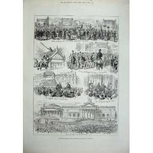   1877 Opening Wlaker Fine Art Gallery Liverpool Derby