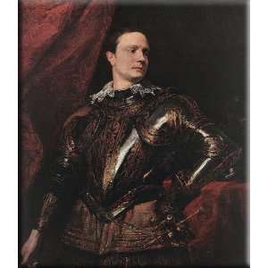   of a Young General 26x30 Streched Canvas Art by Dyck, Sir Anthony van