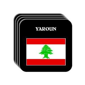 Lebanon   YAROUN Set of 4 Mini Mousepad Coasters