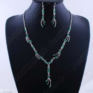 Wholesale 54sets(9style) acryl & alloy necklace earring sets