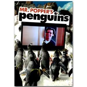 com Mr. Poppers Penguins Poster   Teaser Flyer 11 X 17   2011 Movie 