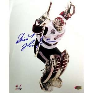  Dominik Hasek Stanley Cup Celebration 16x20 Autographed 