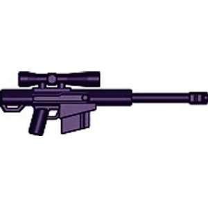   Scale LOOSE Weapon High Caliber Sniper Rifle HCSR Purple Toys & Games