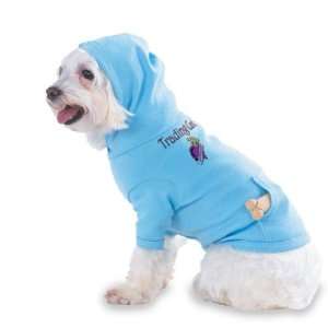 Trading Card Princess Hooded (Hoody) T Shirt with pocket for your Dog 