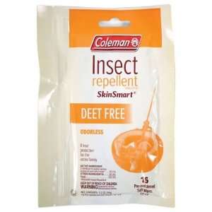   Skinsmart Deet Free Insect Repellent Wipes 16 Count