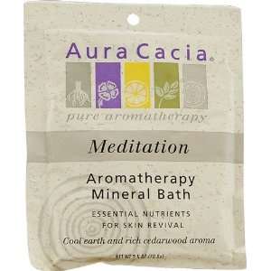  Meditation Mineral Bath by Aura Cacia   6 Pack / 2.5 oz 