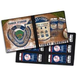   Yankees Final Season Ticket Album   Holds 96 Tickets Sports