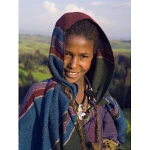  of Local Girl, Unesco World Heritage Site, Simien Mountains National 
