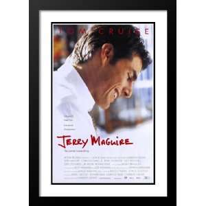 Jerry Maguire 32x45 Framed and Double Matted Movie Poster   Style A 