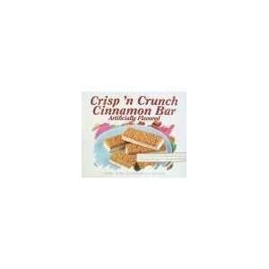  Crisp n Crunch Cinnamon Bar   Box of 7 Protein Bars 