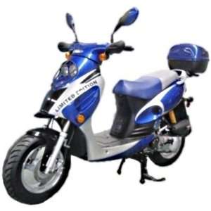  50cc Single Cylinder Moped Scooter with 10 Aluminium Rim 