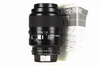 Nikon AF Micro Nikkor 105mm F/2.8 D Lens  