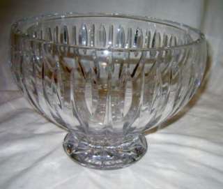 WATERFORD MARQUIS 9 crystal pedestal bowl  