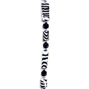  Zebra Print 10 Ankle Bracelet Sterling Silver Jewelry 