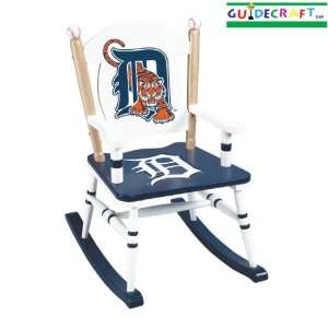  Guidecraft Major League Baseball?   Tigers Rocking Chair 
