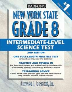   Barrons New York State Grade 8 Intermediate Level 