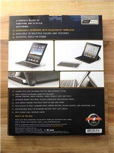 NEW Zagg ZaggFolio Carbon Fiber Textured iPad 2 Bluetooth Keyboard 