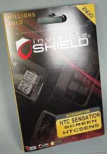 New ZAGG invisibleshield shield for HTC Sensation 4G front screen 