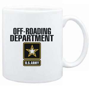 Mug White  Off Roading DEPARTMENT / U.S. ARMY  Sports 