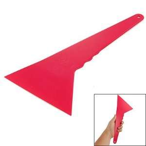   Car Auto Windshield Tint Film Scraper Cleaning Tool Red Automotive