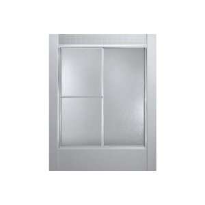 Sterling 5970 56PB Deluxe Shower Door 70H x 51   56W Pebble Glass 