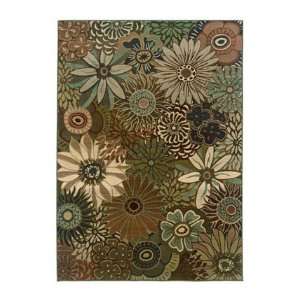  Transitional Odyssey Rust 5ft. 3in. x 7ft. 6in. Area Rug 
