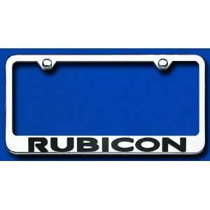  Jeep Rubicon Custom License Plate Frame Automotive