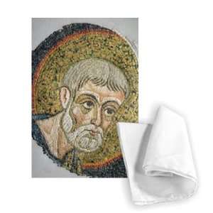  St. John the Baptist Fragment of a mosaic   Tea Towel 