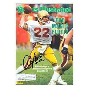  Doug Flutie Autographed / Signed Sports Illustrated 