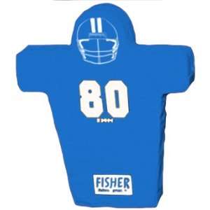  Fisher HD800 Man Football Hand Shields ROYAL 37 X 31 X 4 
