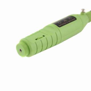 New 110V 220V Green Pen Shape Electric Nail Drill Art Manicure File 