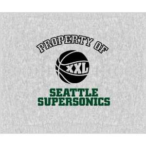 Seattle SuperSonics 58x48 inch Property of NBA Blanket/Throw