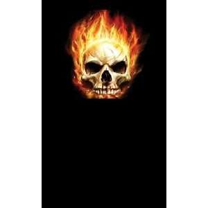 Electronic Cigarette Skin Accessory Flaming Skull ( 