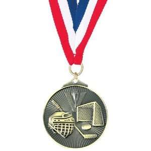  Hockey Medals   2 inch hockey medal