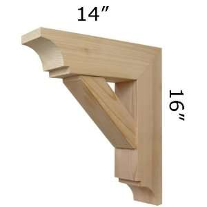  Pro Wood Construction Handcrafted Wood Bracket 03T1