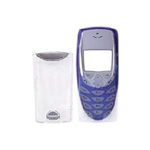   Blue Clear Faceplate For Nokia 8310, 8390, 6510, 6590