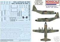 RAAF C 130H Hercules Decals 36Sqn 1/48 Scale N48043LV  