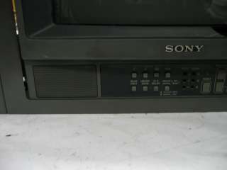 Sony Trinitron Color Video Monitor Model PVM 1341  