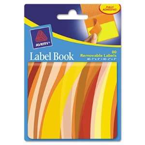 Avery Removable Label Pad Books AVE22070
