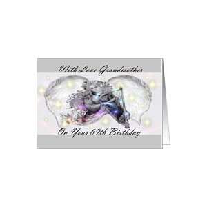  69th Birthday / With Love Grandmother Card Health 