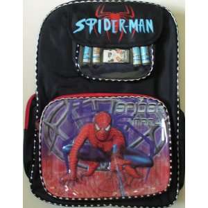 Marvel Super Hero Spider Man Spider Sense Large Backpack Bag 16 with 