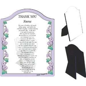  Thank you to a Special NICU Nurse Touching 8x10 Poem with 