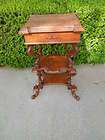 antique sewing stand  