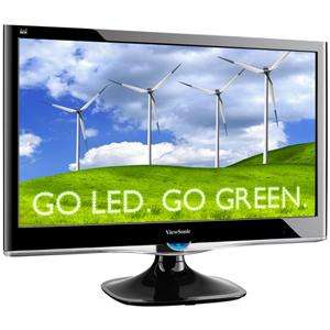 ViewSonic VX 2450WM 24 Widescreen LCD Monitor   Black 766907480023 